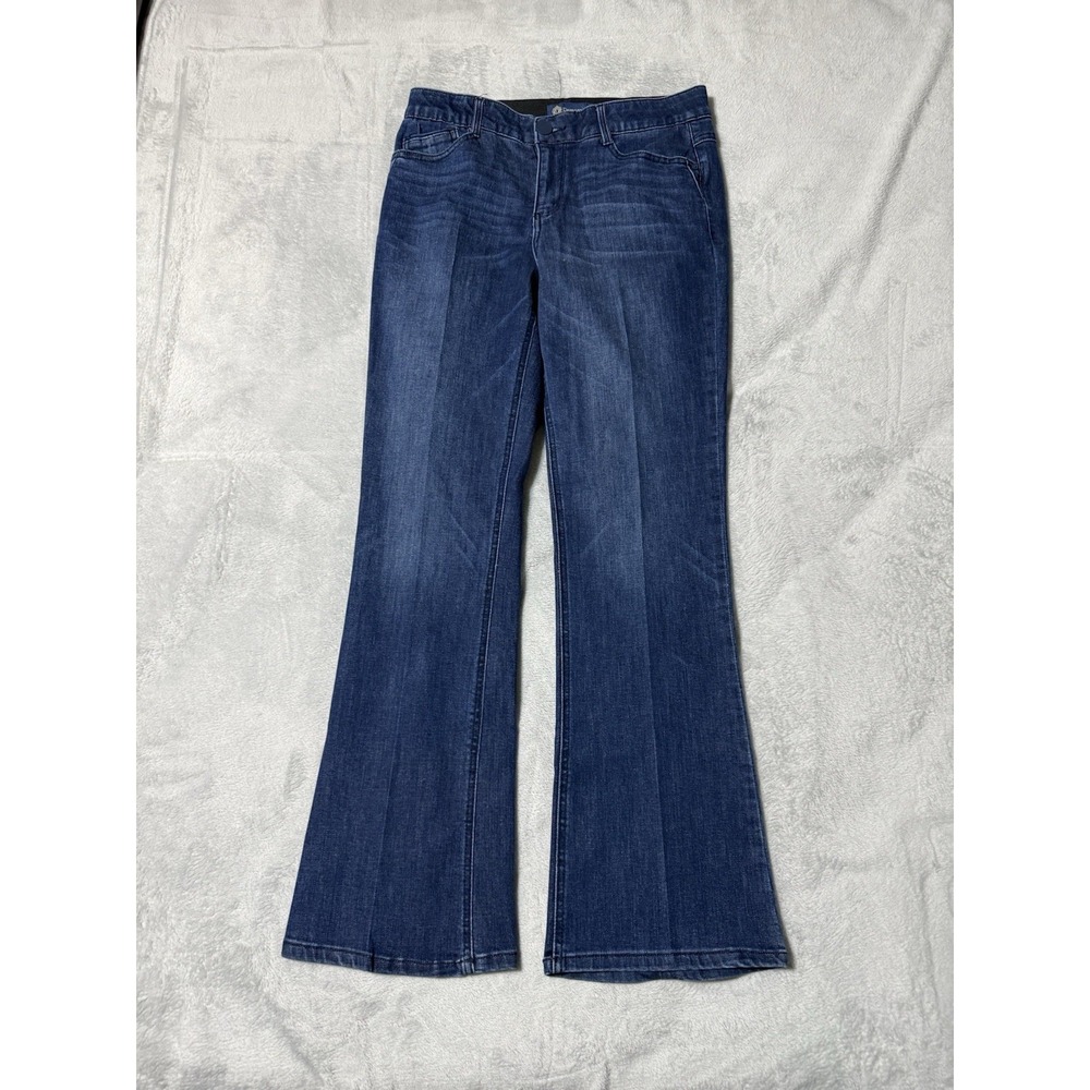 Democracy Jeans Womens 10 Bootcut Itty Bitty Blue Medium Wash 30x31